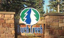 ONE OF A LARGE SELECTION OF DEVELOPER'S LOTS NOW AVAILABLE EXCLUSIVELY THROUGH TROPHY REAL ESTATE. BANK FINANCING OR DEVELOPER MAY CARRY - ASK ABOUT TERMS... Duck Creek Pines Subdivision is among the finest Southern Utah locations to enjoy grand