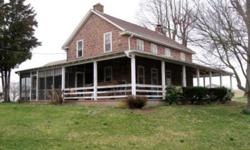 Stone farm house priced to sell. Beautiful setting, surrounded by farm land. Enjoy your evenings relaxing on the wrap around porch or splashing in the pool. Needs some work, so bring you tool belt and build some sweat equity.
Listing originally posted at