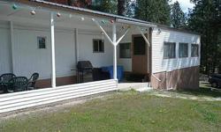 Perfect lake getaway! Clean & neat two bd/one bathrooms home with extra sleeping porch - just under 1000 sq.
Wendy Kennedy is showing 41850 Ernest St in Loon Lake, WA which has 2 bedrooms / 1 bathroom and is available for $99500.00. Call us at (509)