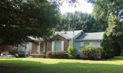 One story home with over 1100 square feet. Located close to Interstate 40 and downtown Dickson. This home features large wooded, level lot. The home has three bedrooms and two baths. The large kitchen features breakfast area, pantry, plus refrigerator,