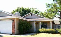 GREAT Starter home. 3-2-2 Brick one-story home with brick wood burning fireplace.Listing originally posted at http