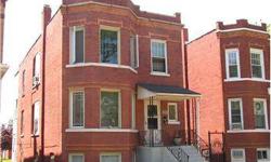 Rare opportunity!!! Solid brick two flat w/ dedicated dining area rooms, enclosed porches, full partially finished basement, 3 full bathrooms, separate utilities, conveniently located. Jorge Vigil is showing this 4 bedrooms / 3 bathroom property in
