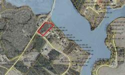 Beautiful waterfront lot with over two acres on lyman lake.
