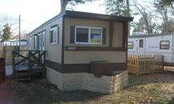 1965 DMHC
2 Bedrooms
1 Bath
Gas Stove
Shed
Rubber Roof 2 Years
Sitting on a Beautiful Corner Site
This is a Seasonal Mobile Home and it is Located in the RV Section at Sea Air Village of Sun Homes.
~~ Our RV Season is April 15th thru November 15th ~~
2012