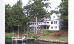 -A great blending of old Winnipesaukee (1880) camp with new and modern home (1995). 182' of private Winnipesaukee waterfrontage with a perched beach and deepwater dock, 3 porches plus a deck, finished walk-out basement with a summer kitchen, detached 2