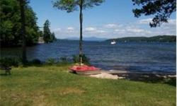 These 3 cottages are on an unusually flat lot with an incredible sandy beach.The view from this property goes all the way to the mountains in the north. There are several options available to the buyer of this property. Leave as it is and use one cottage