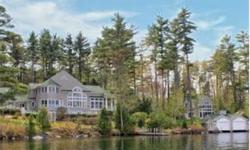 To be built, superior quality lake home, with carriage and oversized two-bay boathouse. The property is located in the highly desired Lakeside at Winnipesaukee waterfront community of fine homes which minutes from downtown Wolfeboro. Lakeside is the old