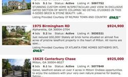 Atlanta Georgia Real Estate - Milton SpecialistThe Mary Ellen Vanaken Team of Keller Williams Realty (678)665-2887 http