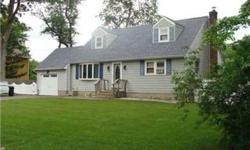 Cape Cod Bay Shore Schools,6Rms-4Bed-2Full Baths, Quite Dead End Street Near School And West Field Mal,Full Bsmt Attached Garage Updated Roof,Windows,Sideing,Boiler, Wood Deck Looking Over 100X114 Landscaped Property,Great House To Raise A Family.