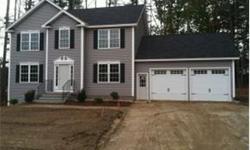 MOVE IN BEFORE THE HOLIDAYS!!!! NICE NEW CUL-DE-SAC ROAD...1930 SQ.FT Colonial with a very open floor plan and town water, 3 bedrooms, 3 baths, Granite Counters, Hardwood throughout first floor, Cental AC,12x14 deck, Gas fireplace, Master with its own