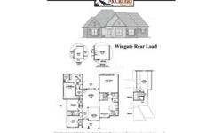 New Chamberlain & McCreery Plan, "Wingate" 3 bedroom, 2 bath with DR. Master bath has double inks, walk through shower and J-tub. SS Appliances, Double ovens, island covered front & rear porch. Smooth ceilings, sprinkler system in all fron yards!