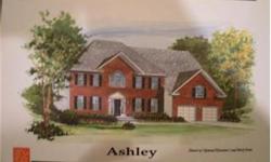 New homes to be built on 1/2 to 3/4 acre wooded home sites! Prices starting as low as $359,900. Picture shown is the Ashley I starting at $399,900. Std. features include Brick Front,5'beaded siding,30 yr. architechural shingles, hardwood foyer, finished