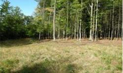 Private and beautiful 1.53 acre building lot in the popular Davis Hill neighborhood. Located just down the road from Conway Lake and minutes from the shops and restaurants of North Conway Village. Roughed in driveway, cleared building site and expired 4