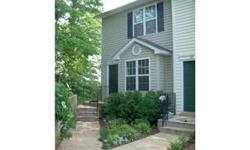 SPACIOUS 2BR, 3.5BA END UNIT CONDO IN THE TOWN OF CULPEPER. LOVELY END UNIT, 3 FINISHED LEVELS. EACH BR HAS IT'S OWN PRIVATE BATH. SPACIOUS KITCHEN WI/ DINING COMBO & SLIDING GLASS DRS TO DECK. LOWER LEVEL HAS FINISHED REC ROOM, FULL BATH, LAUNDRY AREA