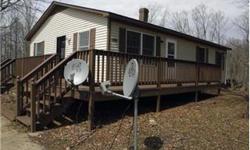 Lovely private location- just minutes from town. 16+acre parcel includes 2 homes-8427 Tall Oak, 1br/2ba split level(tax id#60- - - -8.2)and this well maintained rambler- 3br/1.5bath with partially finished basement,large wrap around deck, new heat pump,