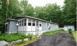 Serenity is the Mood of this Tranquil Park Setting and Manufactured Home Perfectly Situated at the end of the Road. Enjoy Cool Summer Evenings Relaxing on Your Spacious Deck Overlooking Stately Trees Offering Complete Privacy, Gentle Breezes and all that