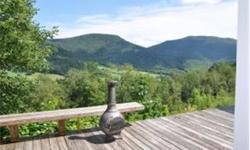 Fantastic Views upon the Upper Hollow Red Tail Ln at roads serene end...Post and Beam completely open concept with two fireplaces to be enjoyed in living areas... windows galore to mountains and patchwork meadows. Cherry and oak hardwood flooring, cherry