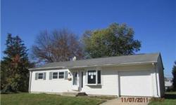INVESTOR ALERT!!! LARGE RANCHER AT END OF CUL-DE-SAC, WITH GARAGE, BASEMENT AND DECK JUST WAITING FOR YOUR REHABBING! WAS A 3 BEDROOM, BUT IS NOW 2. NEEDS WORK, BUT HAS POTENTIAL! BANK IS IN PROCESS OF TARPING ROOF. BANK OWNED, SOLD AS IS. IF BUYERS ARE