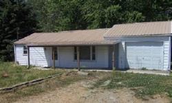 2 bedroom bungalow with detached garage, has 3 extra lots with property.
Listing originally posted at http