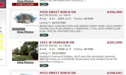 Four Bedroom Homes in Baton RougeCindy Feketewww.batonrougerealestatedeals.com225-768-1840Have a large family and wishing you had a little more space? Check out these 4 bedroom homes that are currently on the market in Baton Rouge starting at just
