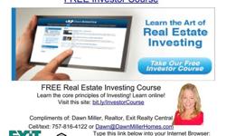 Learn the core principles of real estate investing online! http