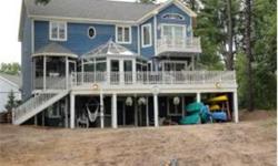 AMAZING OSSIPEE LAKE WATERFRONT with private boat launch, beach and more. Custom designed home, has many amenities including cent vac,air & dustpan,remote access to heat, fire/anti-theft system,outdoor Grilling Station, Four Seasons Brand glass sun room
