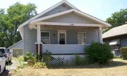 GOOD HOUSE FOR INVESTOR OR HANDYMAN. SHORT SALE POSSIBLE WITH BANK APPROVAL. EXTERIOR HAS NEW VINYL, ROOF AND GUTTERING. NEWER FURNACE & WATER HEATER. (SQ. FOOTAGE & RM. DIMENSIONS ARE APPROX.)