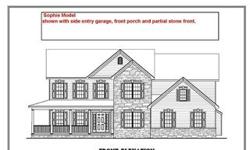 To be built upscale custom homes your plans or ours, 9' ceilings on 1st flr & bsmt, hardwood LR, DR, Lib, Kit, Sunrm, fam rm w/gas FP, Cherry cabinets, soft close doors/drawers, granite, SS appliances, MBR tray ceiling, luxury bath, buddy bath, BR