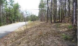 Terrific Price for a 5.0Acre building lot with approved four bedroom septic design and survey. Paved road with easy access to main routes and close to high school and ski area. Minutes to downtown Henniker. House plans available or buy lot and design your