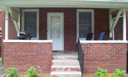NEW LISTING! Don't miss this nice brick home for rent. This home has been remodeled and includes 1 bedroom & 1 bath upstairs. There is a walkin closet on main floor. Kitchen includes a refrigerator & stove. Basement has 2 additional bonus rooms