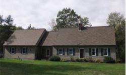 Opportunity Abounds on this 17+ Acre Homesite with Subdivide and "At Home Business" Potential! Dormered Cape Style Home, HUGE 28 x 28 Attached Garage with 10 ft Doors! 3 BR, 3 BATH, 1st Fl Laundry, 700 Sq Ft Room Above Garage for Expansion, Huge Front to