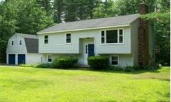 Rural Development, possible 100 percent financing.Vinyl siding and newer windows. Fresh paint, clean, and ready to close. 3 bedroom, 2 baths with possible in-law in lower level. Garage with above studio, office, gallery, or shop possibilities. Lots of