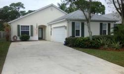 Hot rental property...this 1,873sf single home has three bedrooms, two spacious bathrooms, and a full-size two car garage situated in an elegant desirable family neighborhood and a few minutes walk to martin county schools, in palm city.impressive and