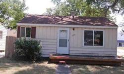 This 2 bedroom ranch home is located on a nice, corner lot, has a deck, and tons of potential! Don't miss out on this great opportunity! HUD Home. Equal Opportunity Housing
