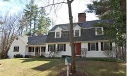 NEW PRICE $100,000 REDUCTION This home exudes charm with its 4 fireplaces, wide pine floors, 5 bathrooms, in-law suite and sauna. All this on wooded and private 5.77 acres, consisting of 2 separate lots abutting a skating pond.
Bedrooms: 4
Full Bathrooms: