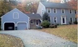 Big 4 bedroom colonial in a quiet executive neighborhood. Has 2700 sq. ft! Fireplaced living room with built ins. Get lost in the master suite w/ 4 person hot tub & shower! Dining room with hardwood. Mudroom in between garage and kitchen has half bath and