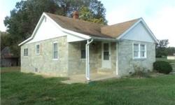 This cozy stone cottage sits on 15.45+/- acres of farm land conveniently located less then 7 miles from the town of La Plata. The house has just been painted and new carpet has been replaced throughout. This farm already has a fence around the perimeter