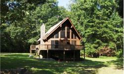 Significant Reduction. 9 Acres of Peace and Quiet. This beautiful A frame home sits in a cleared area (about 1 acre) surrounded by nature. A stream in the back area of the property flows into the Mattawoman Creek. Inside the home needs work but you can