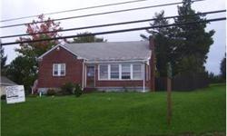 Possible short sale. Property is tenant occupied and is in need of repair. and TLC Commission to be determined/approved by third-party. Please allow 24 hours to show. Brick cape cod with two bedrooms on first floor and two on the second floor. FP in