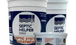 Miller Plante Septic Helper 2000 - 800-929-2722 - All natural septic system cleaner of bacteria for septic system maintenance. Miller Plante Septic Helper 2000 liquefies waste in septic systems, drain fields and cesspools. http