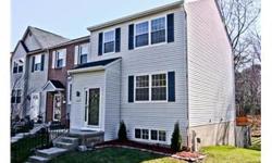 Beautiful 3 bedroom 2 and half bath end unit townhouse with new windows, new roof, new stove, new carpet, new dishwater and freshly painted. Move in condition! Ceiling fans in each bedroom. Pelet stove in family room. Tons of storage space. Easy access to