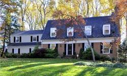 Gorgeous Custom-Built Williamsburg Colonial on Premier Cul-de-sac. Detail woodworking incls hardwood floors, oversized windows, moldings, TRUE QUALITY! Home office, extra closets, great flow, 2 FP's, T/S Kit, huge deck and patio area . Fin LL rec rm