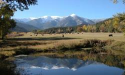 This is one of the premium properties in the area. Breath taking views, creek with water rights, hay meadow that is perfect for horses. Adjacent to BLM land and only minutes from the town of Salida, Colorado. Visit www.SalidaColoradoRanch.com for more