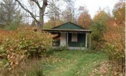 Rustic camp and seasonal get-away cabin. 275' road frontage, beautiful year round brook beside cabin with multiple water falls, property is surveyed. Open floor plan, currently has compost type toilet, water is gravity-fed from brook, refrigerator and