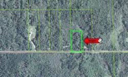 FIVE WOODED ACRES! Great recreational piece or spot for home on dirt road located West of Roosevelt. Priced low!Listing originally posted at http