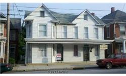 WELL CARED FOR TRIPLEX LOCATED IN THE HISTORICAL DISTRICT OF SHIPPENSBURG BORO.APPROVED FOR COMMERCIAL/RESIDENTIAL OCCUPANCY.UTILITIES ARE METERED SEPARATELY.UPDATED KITCHENS AND BATHS.3618 FINISHED SQUARE FEET OF LIVING SPACE.AMPLE EXITS PER BORO