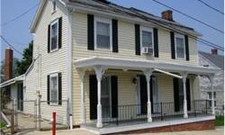 "Burgesser House" Civil War home in beautiful downtown Smithsburg! 3-4 bdrms, off street parking from alley access, 4 sheds/outbuildings, FR w/wood stove insert in FP and patio doors lead to yard, plenty of storage, all appliances pass w/sale, front porch