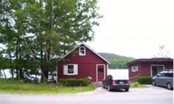 Endless possibilities. Beautiful waterfront lot on Mountain View Lake. 2 buildings would make great location for business or convert to your own waterfront retreat. Minutes to Mt. Sunapee Park entrance. Take advantage of the many uses this property can