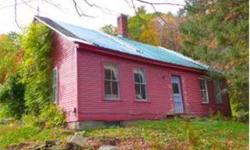 If you've ever dreamed of your own hillside farm in southern Vermont, this property is the real thing! A restorable 1790 cape farmhouse and barns on 66 acres of beautiful pasture and woodland with dramatic southeasterly views across the West River valley