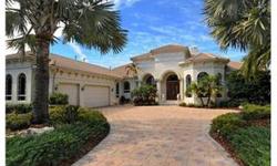 Capture the essence of Florida Living at its best! Stunning, expansive lake views combine with the perfect view of this award winning golf course in the distance truly set this estate home apart. Completed in 2003 to this original owner's specifications